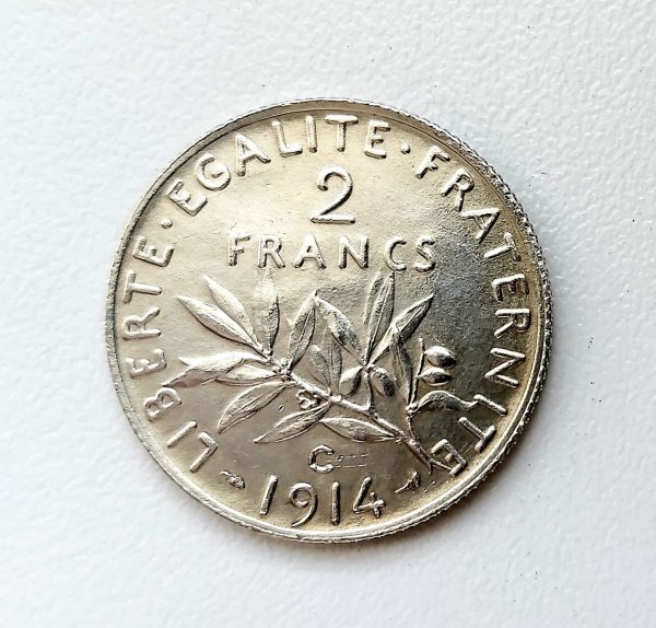 2 francs semeuse 1914 c