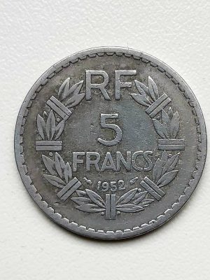 5 Francs LAVRILLIER 1952