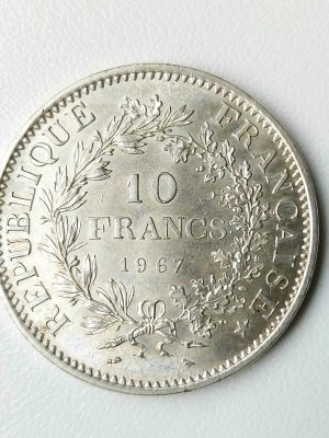 10 Francs HERCULE Accent sur le E