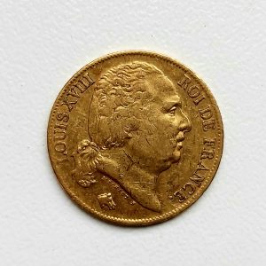 20 Francs OR Louis XVIII