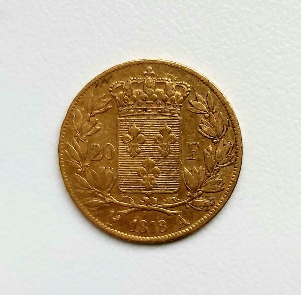 20 Francs Or Louis XVIII
