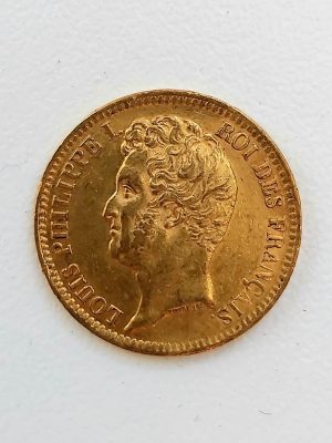 20 FRANCS OR LOUIS PHILIPPE 1831A