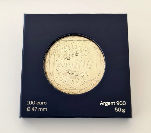 100 EUROS ARGENT