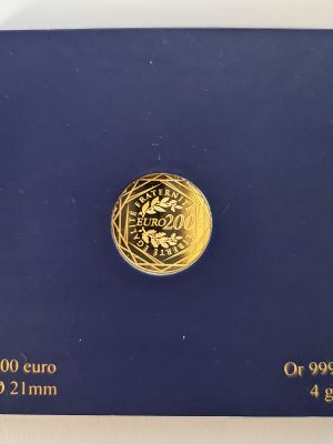 200 EUROS DES REGIONS OR MONNAIE DE PARIS 2012