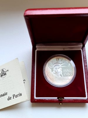 100 FRANCS ARGENT MONNAIE DE PARI LIBERTE 1986 BE