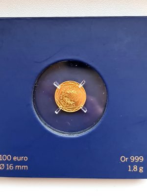 100 EUROS OR MONNAIE DE PARIS COQ 2015