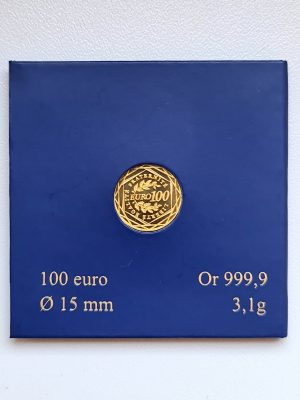 100 EUROS OR SEMEUSE MONNAIE DE PARIS 2010