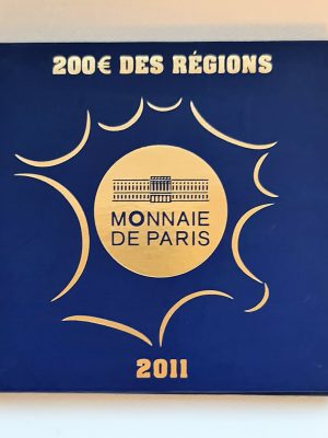 200 EUROS OR DES REGIONS MONNAIE DE PARIS 2011