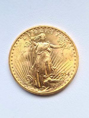 20 DOLLARS OR USA SAINT GAUDENS