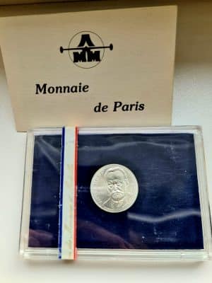 10 FRANCS ARGENT VICTOR HUGO 1985 MONNAIE DE PARIS BU