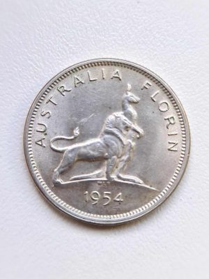 1 FLORIN ARGENT AUSTRALIE