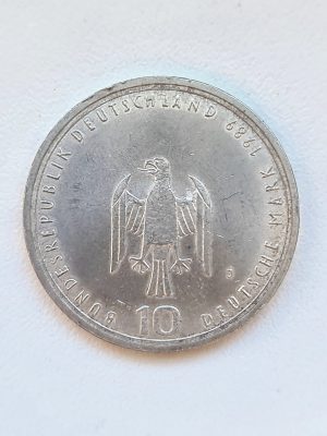 10 DEUTSCHE MARK ARGENT REPUBLIQUE FEDERALE D'ALLEMAGNE