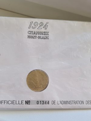PIECE JEUX OLYMPIQUES CHAMONIX