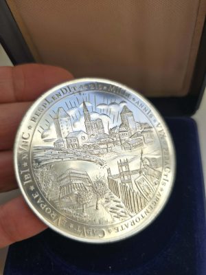 MEDAILLE ALSACE BIMILLENAIRE DE STRASBOURG 150 EXEMPLAIRES