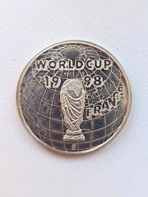 MEDAILLE COUPE DU MONDE DE FOOTBALL 1998