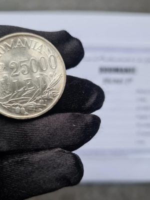 25 000 LEI ROUMANIE ARGENT 1946