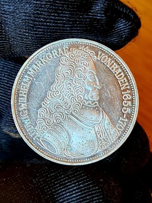 5 DM ARGENT LUDWIG WILHLEM BADEN