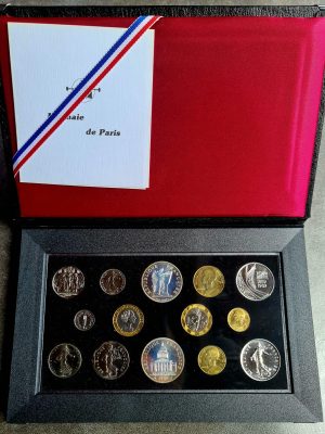 COFFRET FDC MONNAIE DE PARIS 1989