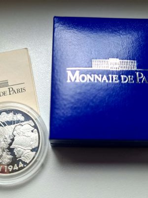 1,5 EUROS MONNAIE DE PARIS 2004, 60EME ANNIVERSAIRE DU DEBARQUEMENT EN NORMANDIE