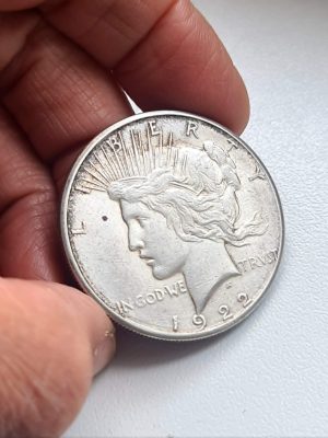 1 DOLLAR USA PEACE ARGENT