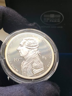 10 EUROS ARGENT MONNAIE DE PARIS LA FAYETTE 2020