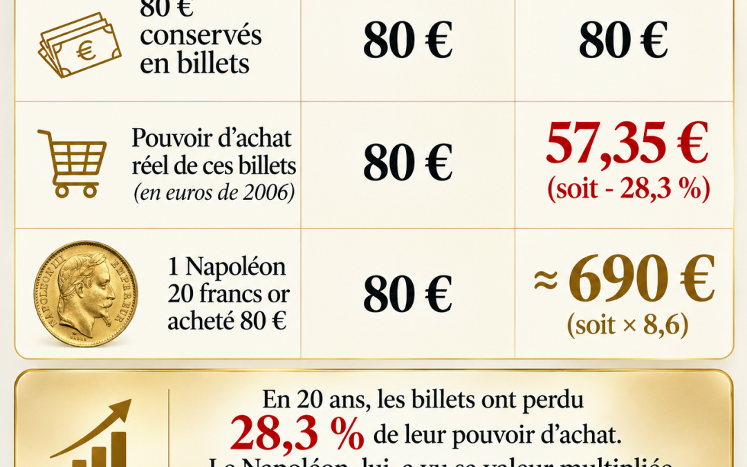 Perte du pouvoir d'achat